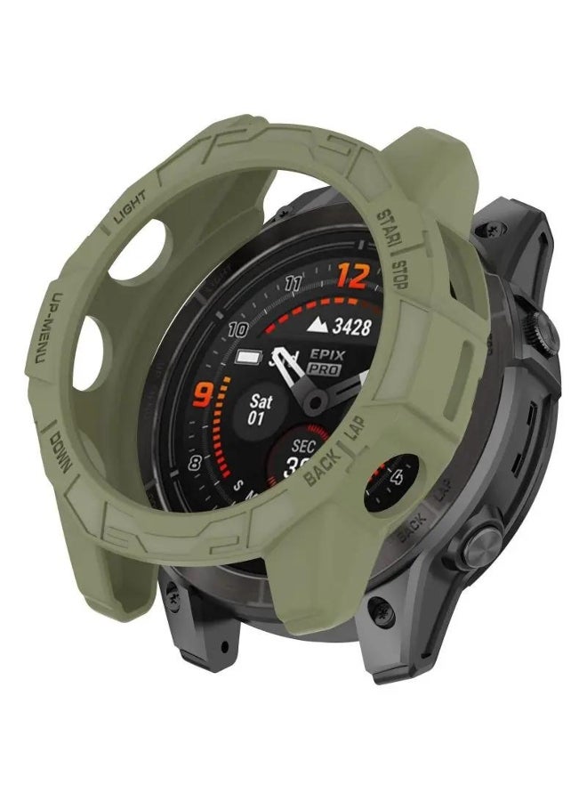 TPU Protective Case Cover For Garmin Epix Pro Fenix 7 7S 7X Pro Smart Watch Band Soft Silicone Bumper Protector Shell Accessoies