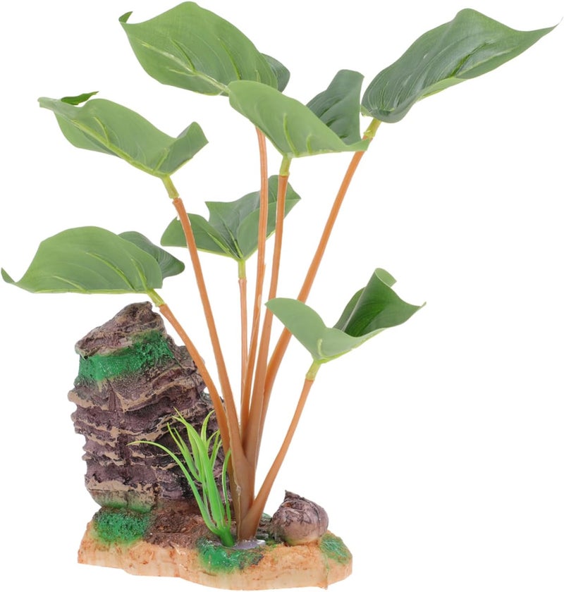 MAGICLULU Artificial Aquatic Plant Lifelike Simulation Plant for Fish Tank Decor Vibrant Hydroponic Water Plant Ornament for Home Aquarium Decoration and Multi Scene Use - Image 1