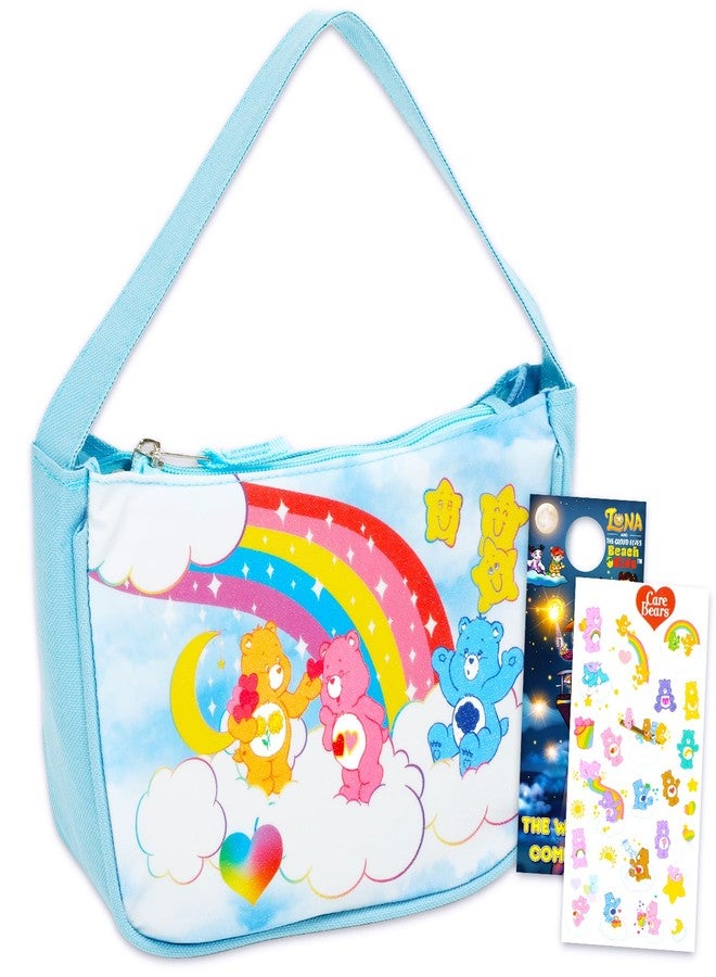 Care Bears Purse for Girls Age 10-12 - Bundle with Handbag Purse for Girls Plus Stickers, More | Care Bears Accessories Set for Kids - Image 1