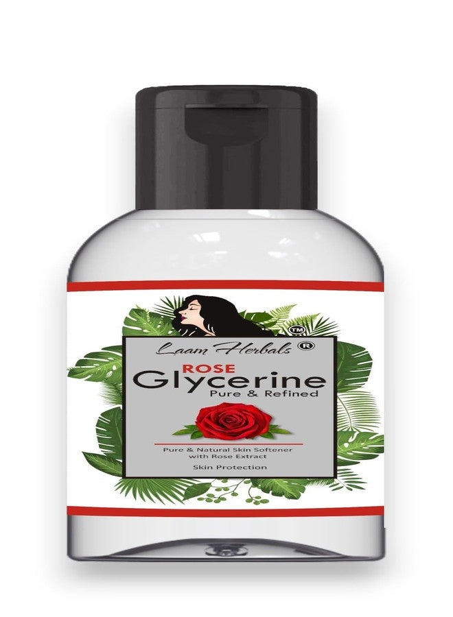 Laam Rose Glycerine Pure & Refined | Enriched with Rose Extracts | Used for Chaffing, Moisturizing, Uneven Skin Tone, Dryness, Dark Spot, Wrinkles, Aging | Natural, Soft & Glowing Skin- 70g - Image 1