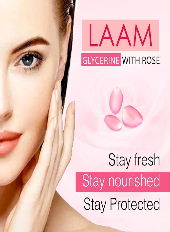 Laam Rose Glycerine Pure & Refined | Enriched with Rose Extracts | Used for Chaffing, Moisturizing, Uneven Skin Tone, Dryness, Dark Spot, Wrinkles, Aging | Natural, Soft & Glowing Skin- 70g - Image 5