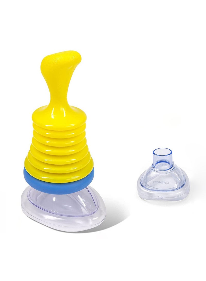 general 1-pack child remover, portable device for toddlers and children to remove blockages, safe and effective baby first aid kit, easy to use, comes with different sizes of masks - Image 1