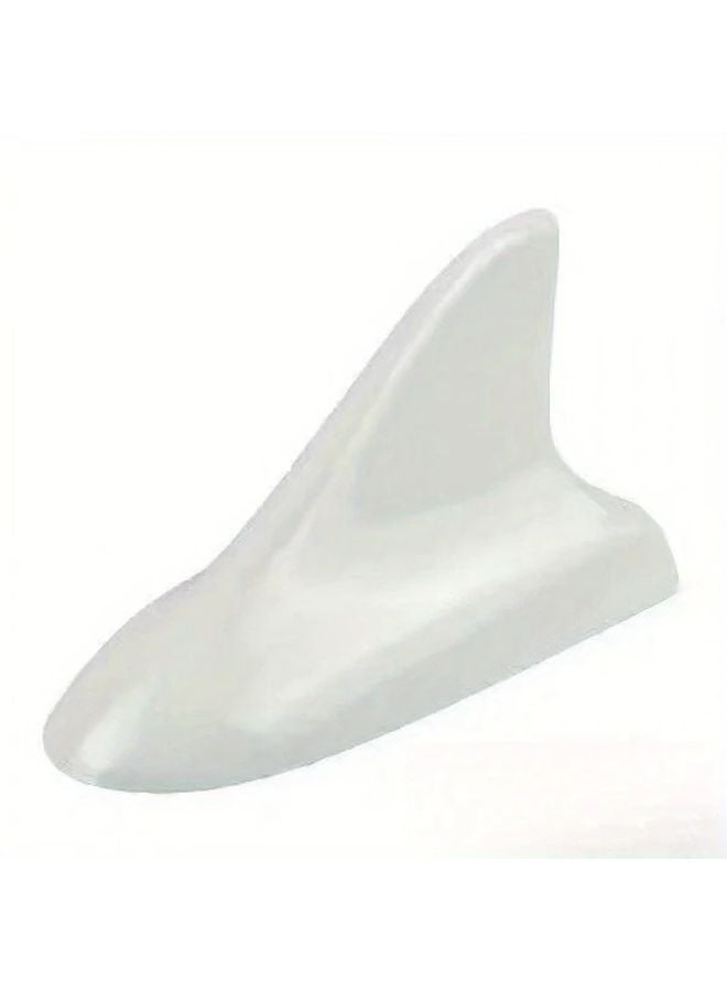 White Car Shark Fin Antenna Cover For Volkswagen Toyota Honda Buick Models - Image 1