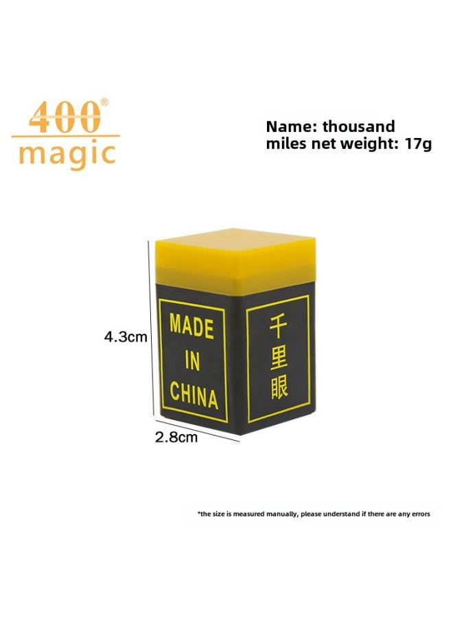 Magic Props Double Tube Listen Dice Close-Up Magic Toys Strange Children Toys Secret Code Sound Transmission-Color:small Size Circular