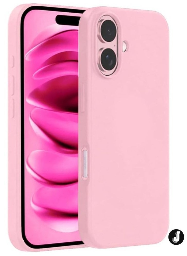 JAJEEK Liquid Silicone Case for iPhone 16 – Ultra Slim Design with Soft Anti-Scratch Microfiber Lining & Drop Protection - Image 1