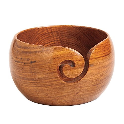 KnitPicks Knit Picks Yarn Bowl (Rosewood) - Image 1