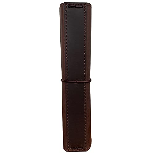 newestor Travelers Notebook Cover with Inner Pockets, Card Slots and Pen Holder, B6 Size, Dark Brown - Image 4