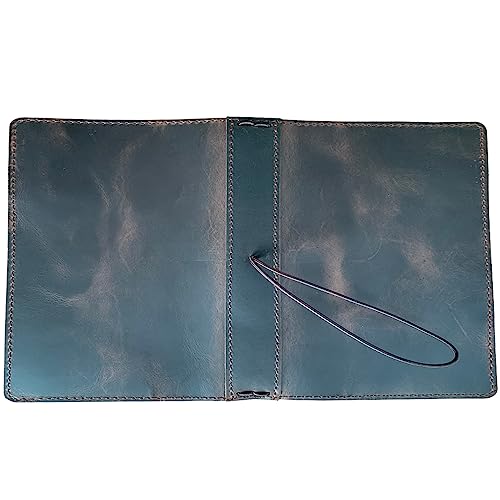 newestor Travelers Notebook Cover with Inner Pockets, Card Slots and Pen Holder, B6 Size, Dark Brown - Image 3