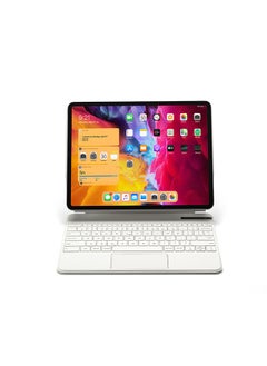 Iwin iwin Wireless Magic Keyboard for iPad Arabic + English-White-iPad Pro 11/Air 10.9 inch  - Image 2