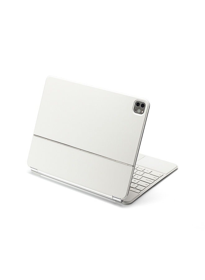 Iwin iwin Wireless Magic Keyboard for iPad Arabic + English-White-iPad Pro 11/Air 10.9 inch  - Image 5