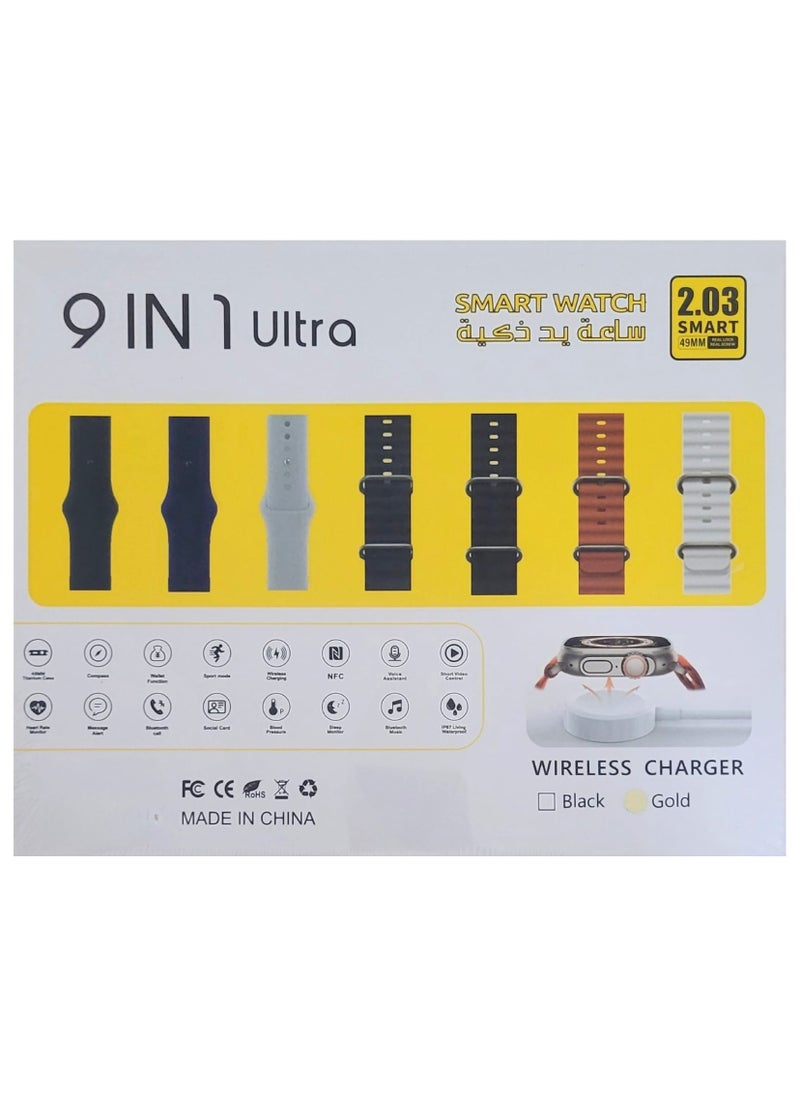 Ultra - SMART WATCH ULTRA 9 IN 1 - Image 1