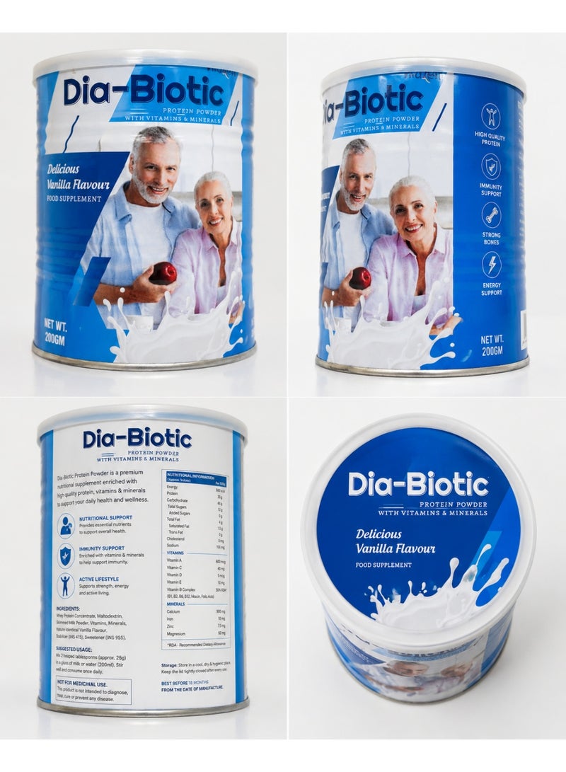 vitazen DIA BIOTIC PROTEIN POWDER 200GM - Image 3