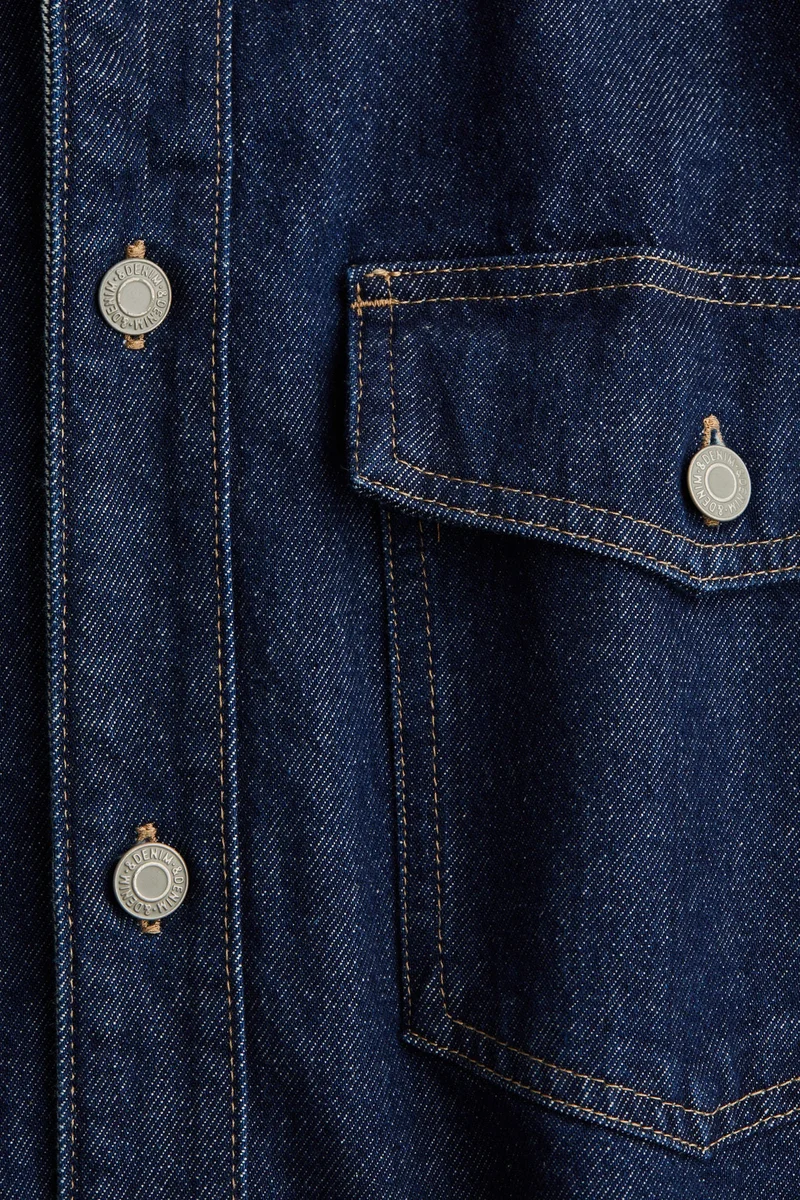 H&M Oversized Denim Shirt