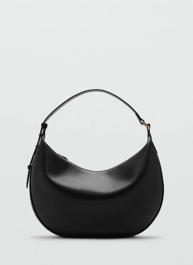 MANGO Oval shoulder bag