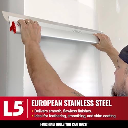 Level-5 LEVEL5 24-Inch Skimming Blade | Precision 0.3mm German Stainless Steel Blade Insert (Replaceable), Ergonomic Aluminum Blade Profile | 4-924 - Image 2