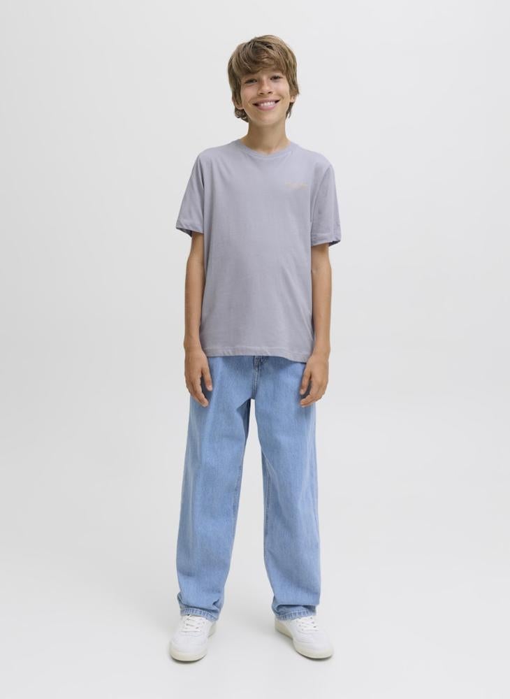 Jack & Jones Junior Kids Jjninety Crew Neck T-Shirt - Image 4