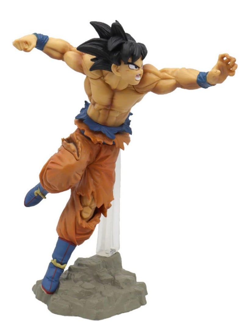 One Piece Son Goku Figure from Dragon Ball Z Anime – Realistic Design with Detailed Features, Capturing the Spirit of Battle and Excitement – Perfect Decorative Piece for Anime Collectors - Image 3