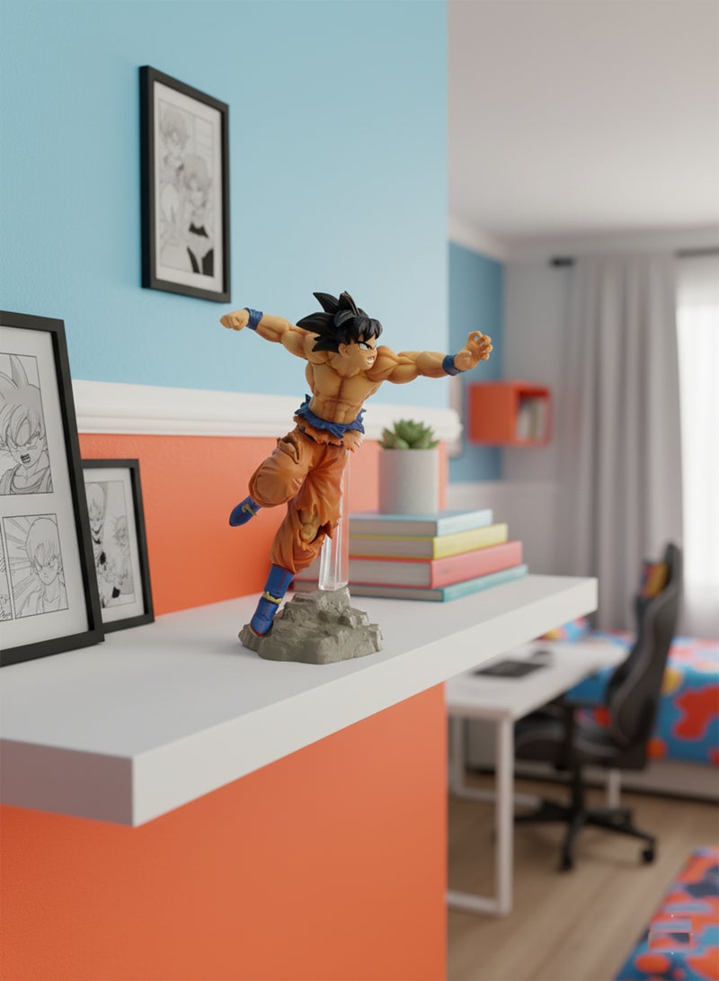 One Piece Son Goku Figure from Dragon Ball Z Anime – Realistic Design with Detailed Features, Capturing the Spirit of Battle and Excitement – Perfect Decorative Piece for Anime Collectors - Image 4