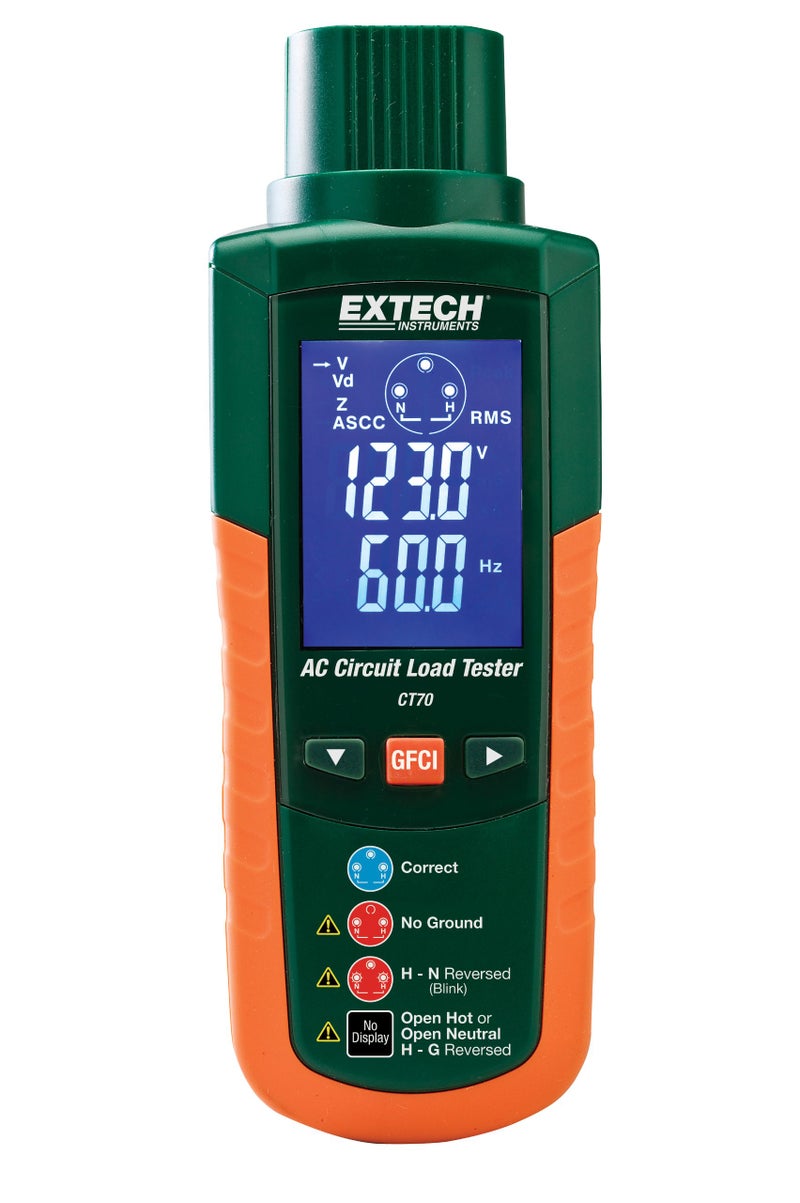 Extech CT70 AC Circuit Load Tester - Image 1
