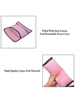 Safe-O-Kid Pack Of 2Car Safety Essential Seat Belt Mounted Pillow For Toddlers  - Image 5