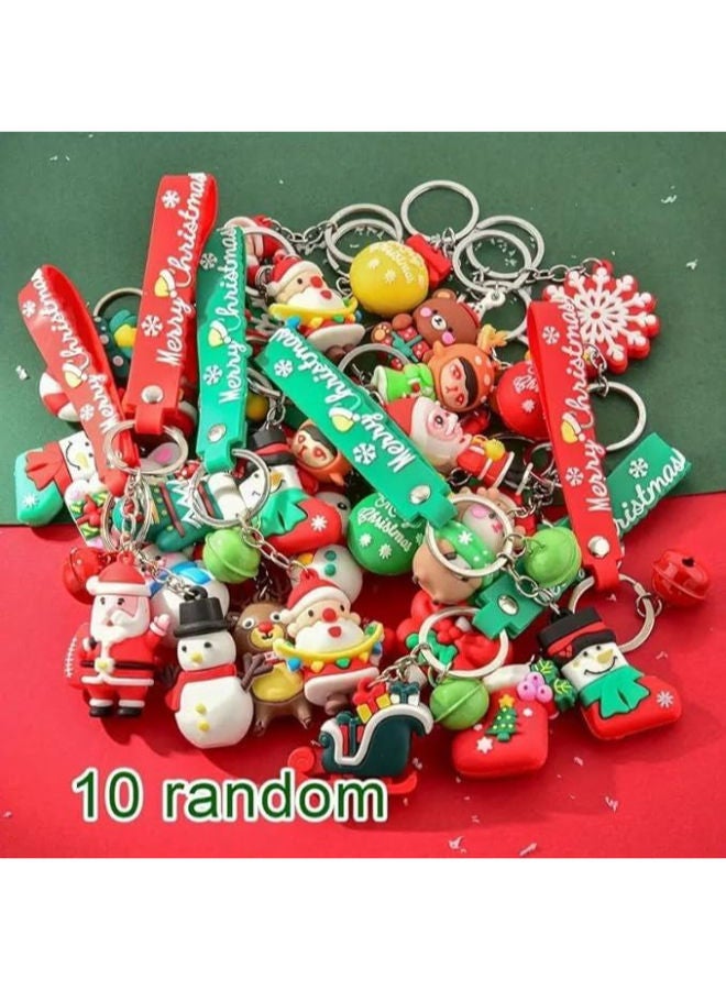 ميداليات عيد الميلاد، 10 سم، 6 قطع - عشوائي - Image 2