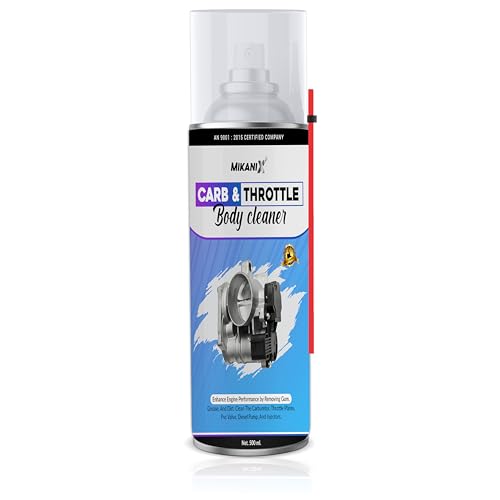 MIKANIX Throttle Body Cleaner Spray/Car & Bike Engine Cleaner for Choke Carburettor to Clean Carbon Deposits (500 ML) - Image 1