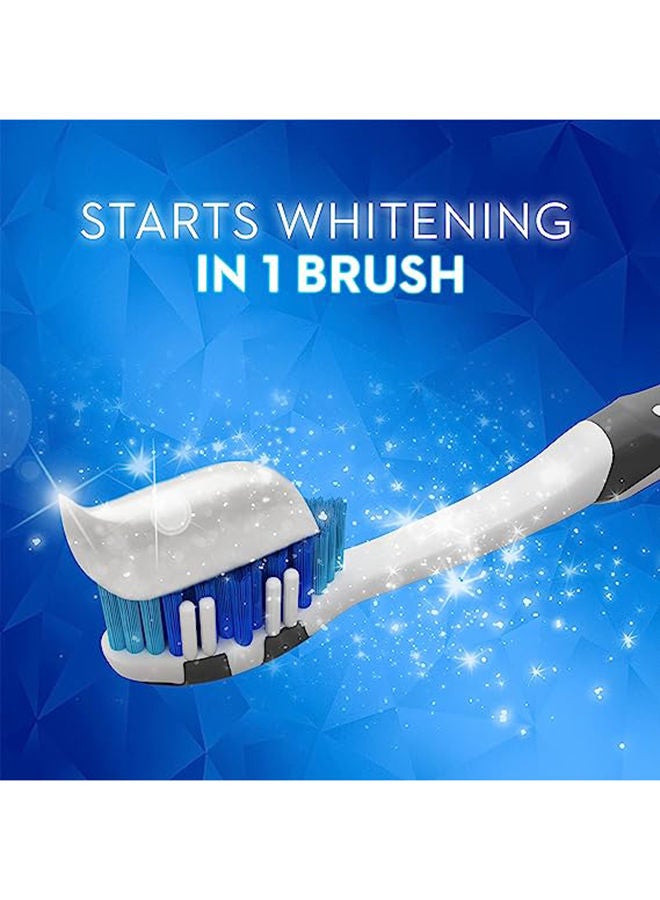 Crest 3D White Toothpaste, Advanced Luminous Mint, Teeth Whitening Toothpaste (Pack of 4) - Image 4