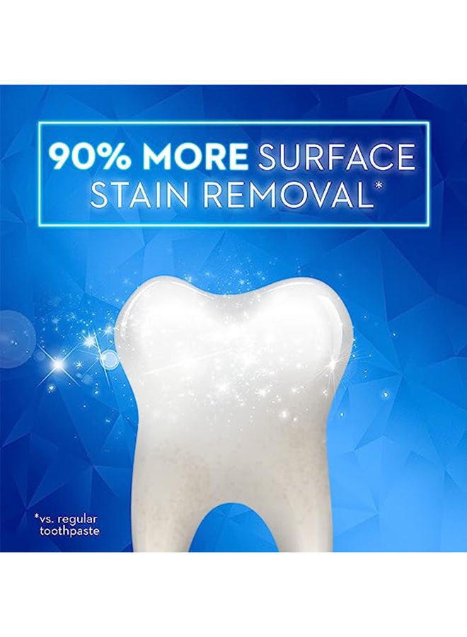 Crest 3D White Toothpaste, Advanced Luminous Mint, Teeth Whitening Toothpaste (Pack of 4) - Image 3