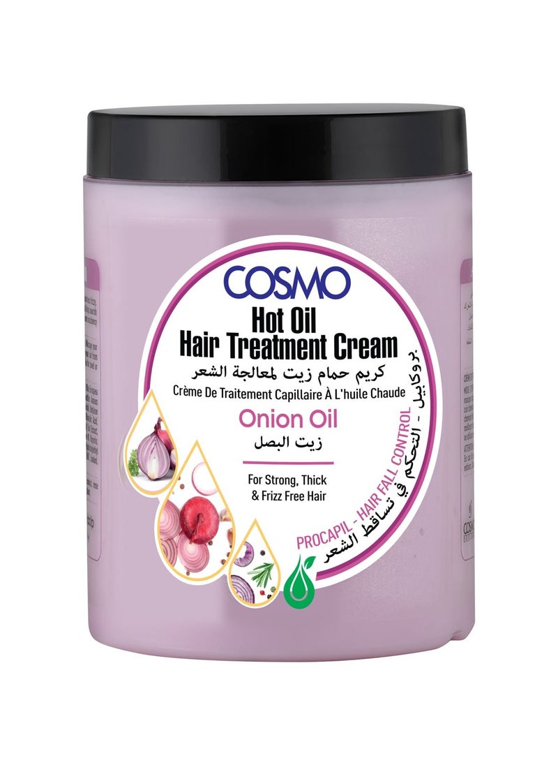 COSMO Hot Oil Hair Treatment Cream Onion Oil 1000Ml 