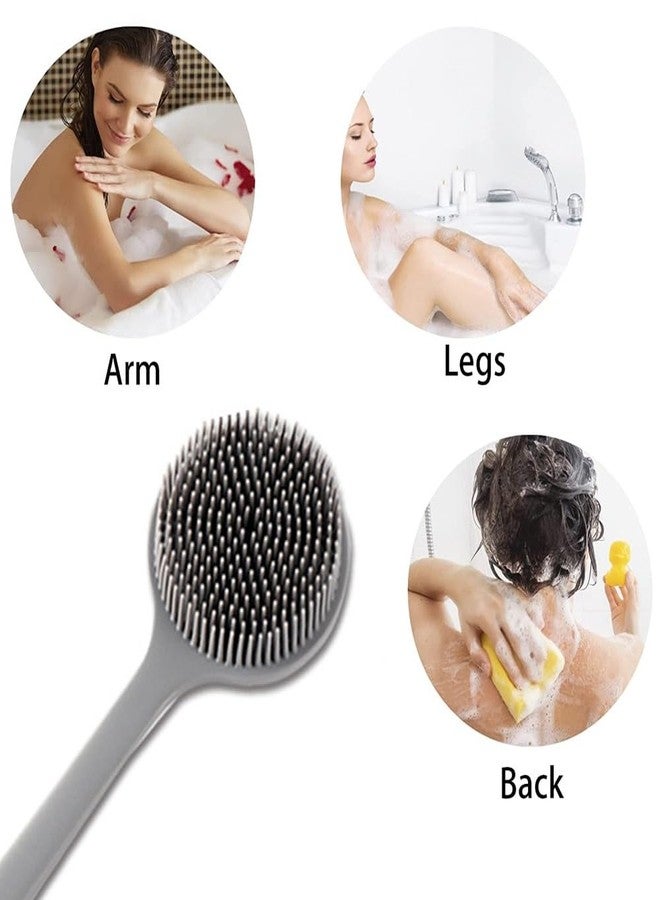 draval Shower Brush, Handheld, Soft Bristles - Image 2