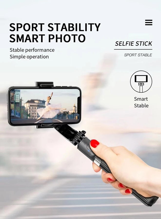 L08 Anti-Shake Cradle Head Selfie Stand For IOS And Android Black - Image 4