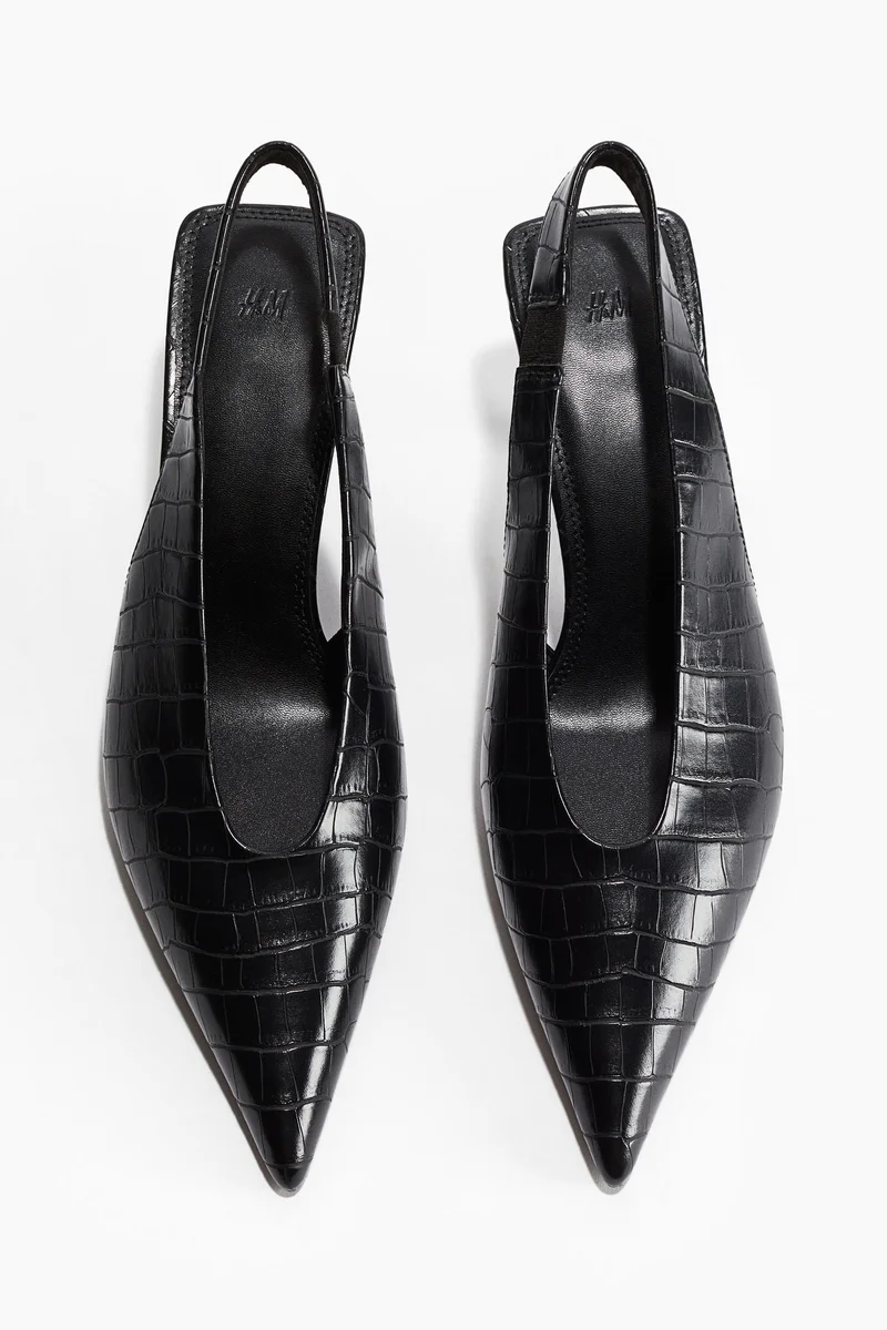 H&M Pointed slingbacks