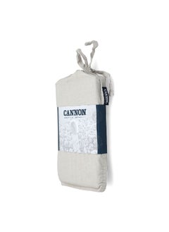 Cannon 2-Piece Stone Washed Premium Cotton Pillow Case Set Beige 3 x 15 x 23 cm CN PCQ2PCSW-BGED  - Image 3