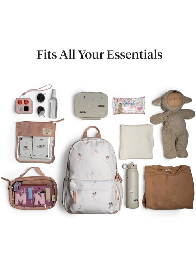 Medium Backpack for Kids | PET Recycled Material - Ballerina - Image 3