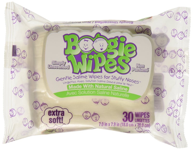 BOOGIE WIPES Unscented Gentle Saline Wipes, 30 ct - Image 5