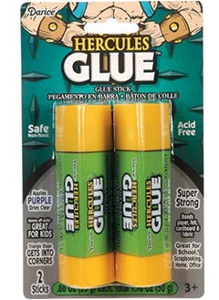 Darice 2 Piece, Hercules Glue Sticks 50g  - Image 1