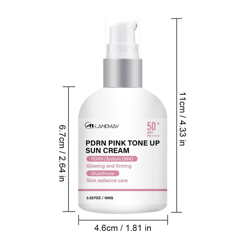 LANEMAY Pink Brightening Foundation SPF50+ PA++++ Firming & Radiant - Image 5