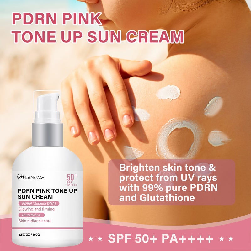 LANEMAY Pink Brightening Foundation SPF50+ PA++++ Firming & Radiant - Image 2
