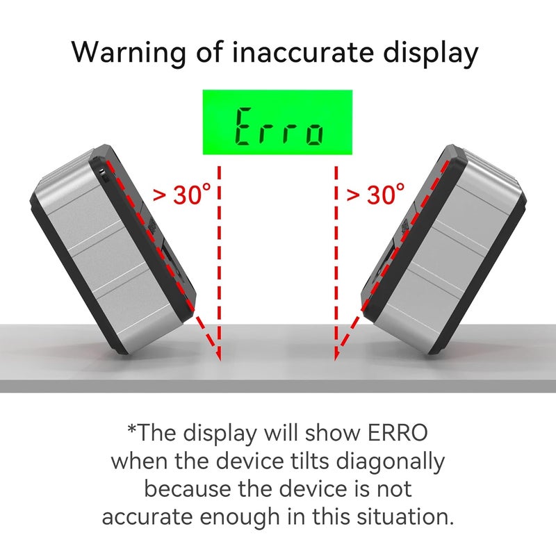 GemRed 82412 Digital Angle Gauge (Green Backlight) - Image 5