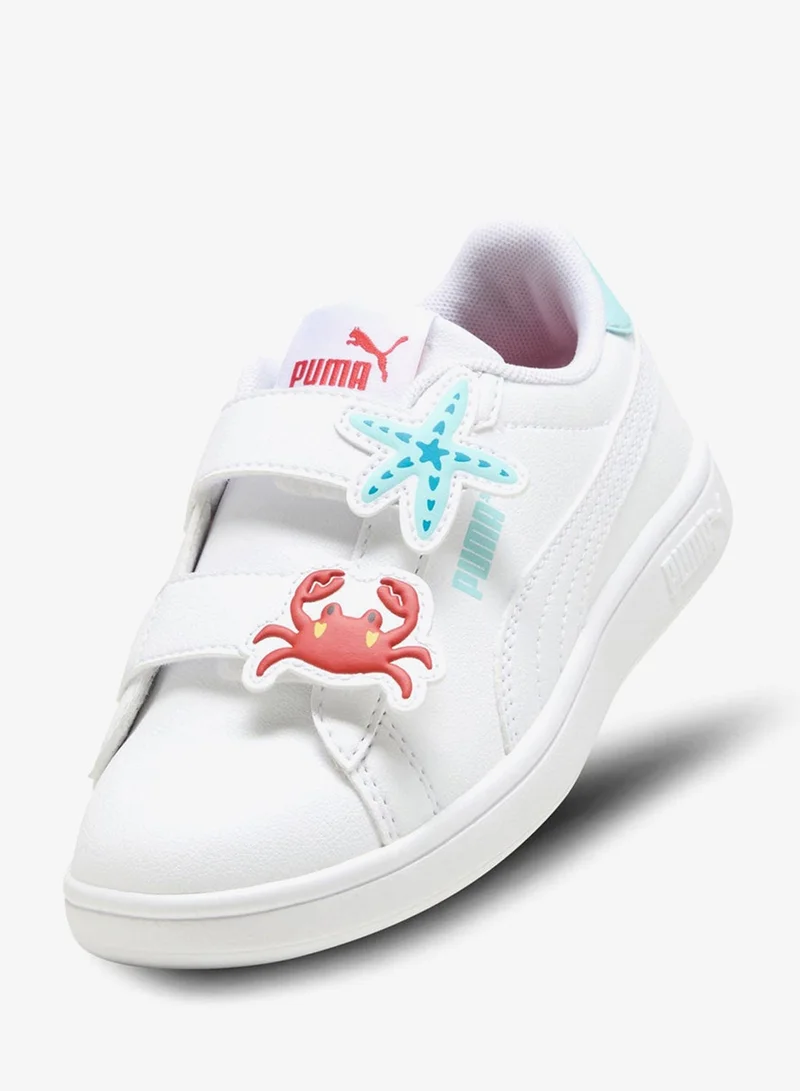 PUMA Kids' Smash 3.0 Badges Shoes