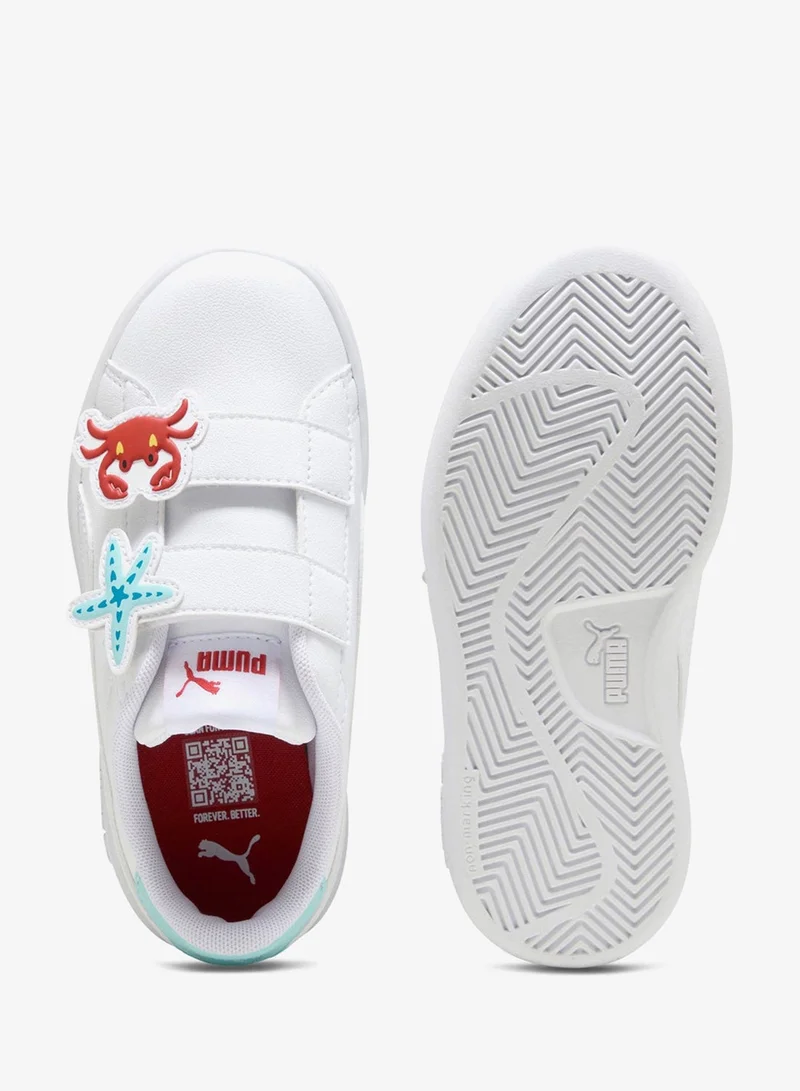 PUMA Kids' Smash 3.0 Badges Shoes