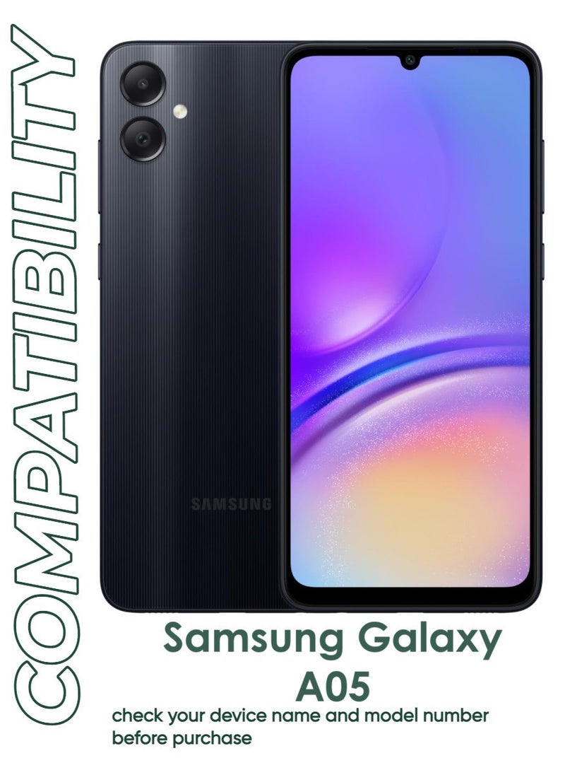 ACLIX 4 Pieces Antistatic ESD Dustproof Premium Quality High Definition Tempered Glass Screen Protector Designed For Samsung Galaxy A05 - Image 3