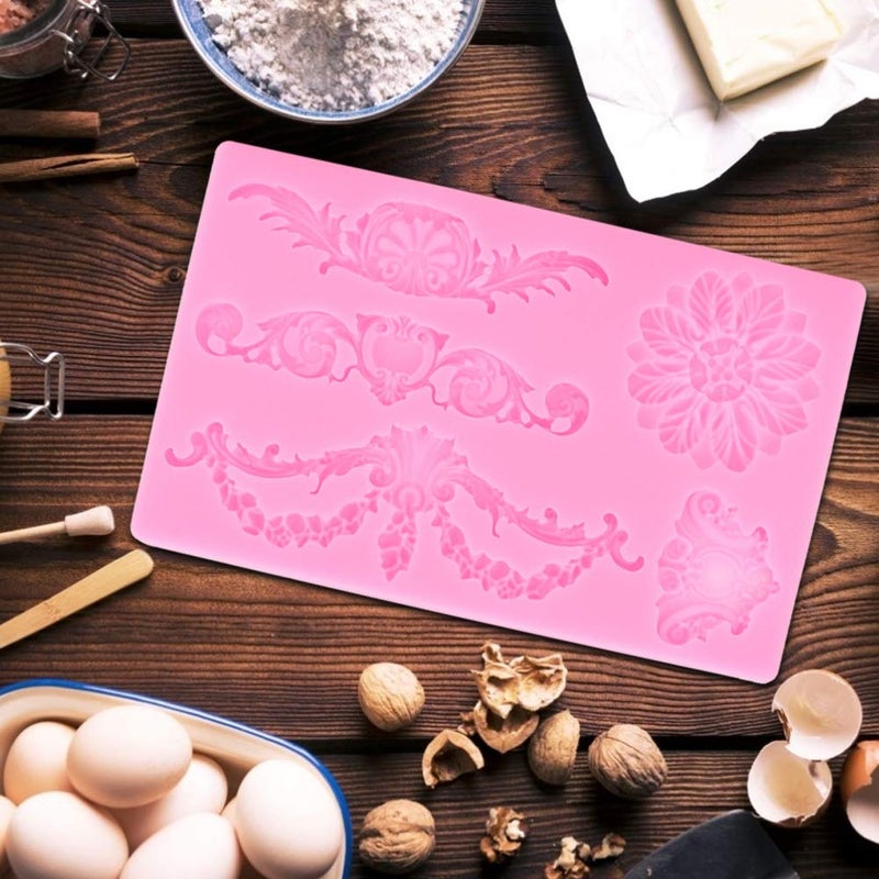 Silicone Rose Cake Decorating Tool For Baking And Chocolate Fondant - Image 2