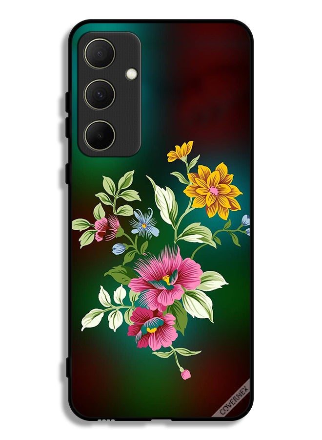 Covernex Samsung Galaxy A35 5G Protective Case Cover HD Flowers - Image 1