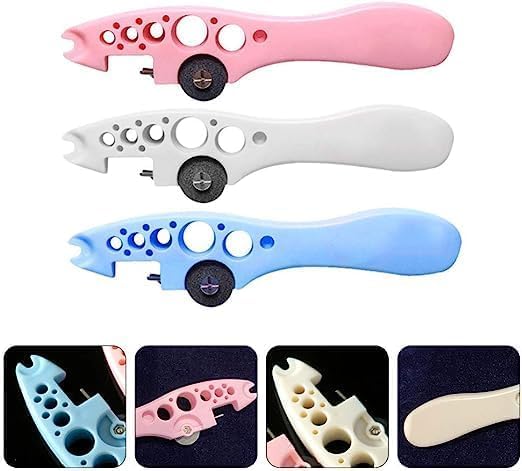 APURK AMPULE Cutter with 5 Replaceable Grinding Wheels Ampoule Cutter for Doctors Glass Bottle Cutter Ampule Breaker Suitable for Home Daily or Medical Use Cut The Ampoule Pack of 1 Multicolor - Image 5