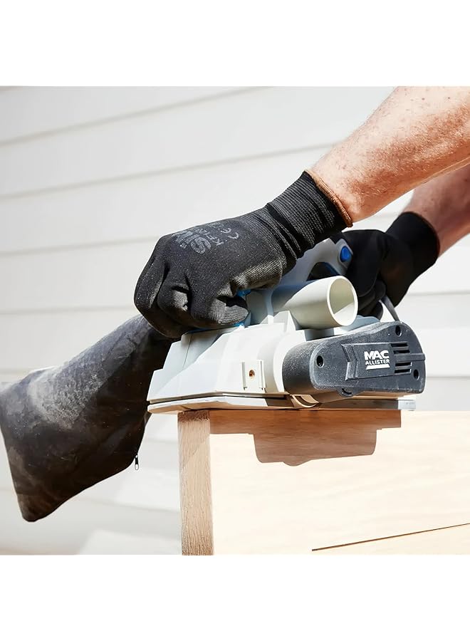 erorex Mshp900 900W 230 240V Corded Planer 3 Mm Size White Black - Image 2