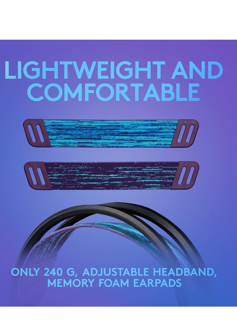 TECH G335 Wired Gaming Headset, With Microphone, 3.5mm Audio Jack, Comfortable Memory Foam Earpads, Lightweight, Compatible With Pc, Playstation, Xbox, Nintendo Switch - Black - Image 2