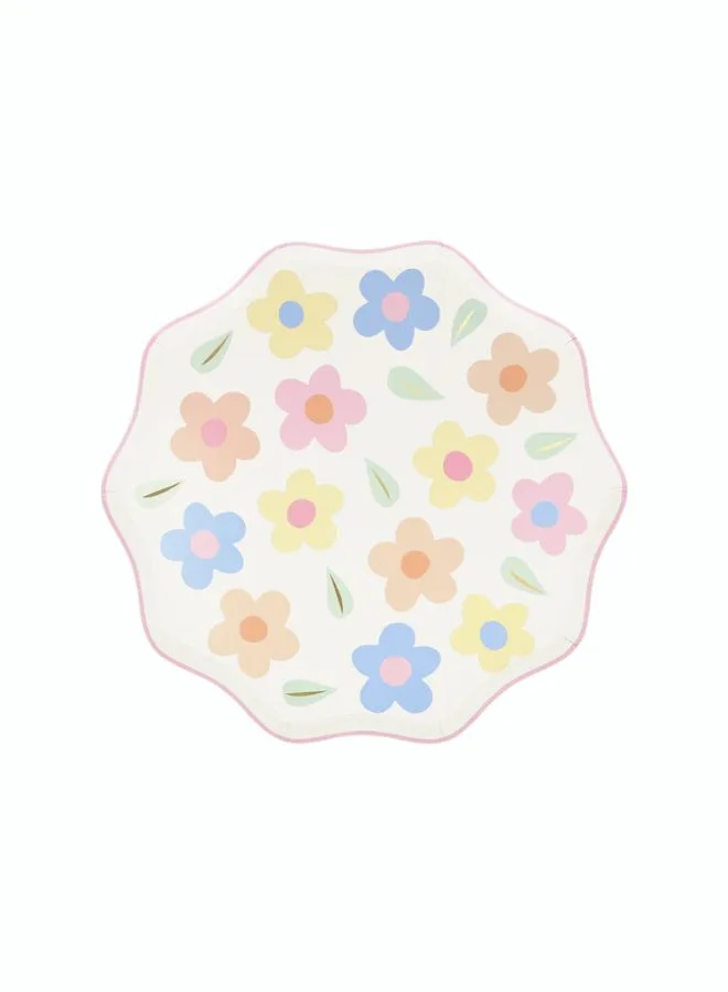 Meri Meri Happy Flowers Side Plates