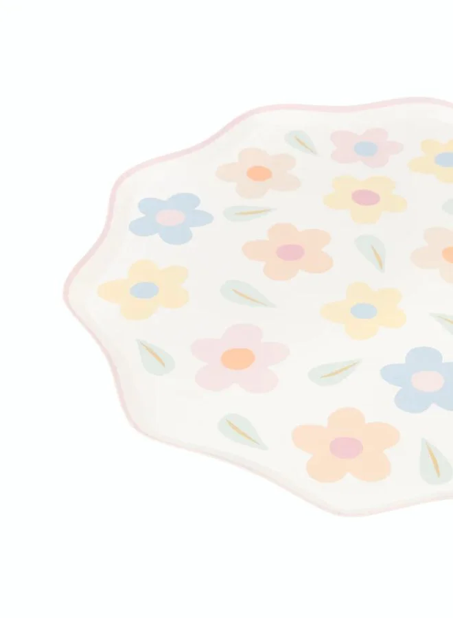 Meri Meri Happy Flowers Side Plates