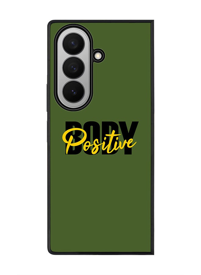 Stylizedd For Samsung Galaxy Z Fold7 Case,Slim fit Camera Protection, Shockproof Thin Phone cover  - Body Positive